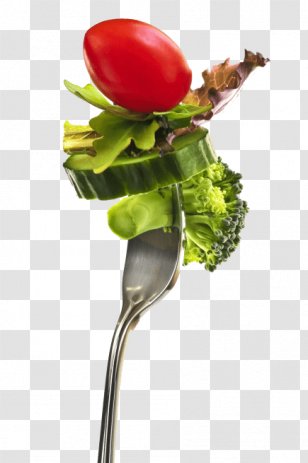 Salad Lettuce Nutrient Fork Tomato Transparent PNG