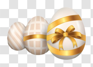 Easter Eggs - Decorated Easter Eggs Transparent PNG