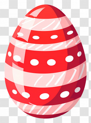 Easter Egg - Decorated Easter Egg Illustration Transparent PNG