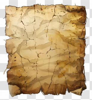 Old Torn Paper - Vintage Cracked Old Paper Transparent PNG