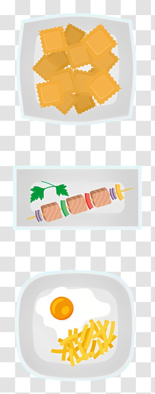 Thai Food - Assorted Food Dishes Transparent PNG