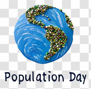 World Population Day - Population Day Earth Illustration Transparent PNG