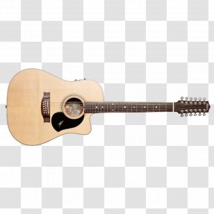Fender Stratocaster Twelve-string Guitar Acoustic-electric Acoustic - Silhouette - Strings Transparent PNG
