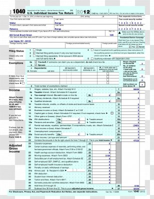 Form 1040 IRS Tax Forms Internal Revenue Service Social Security Administration - Paper - Personal Income Transparent PNG
