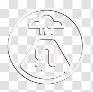 Volcano Icon Landscapes Icon Transparent PNG
