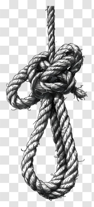 Noose - Intricate Rope Knot Transparent PNG