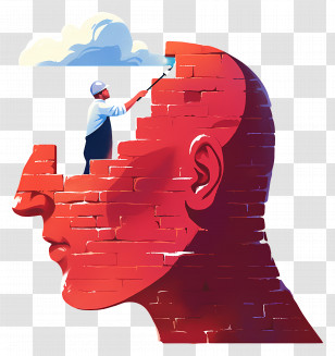 Painter Painting - Creative Mind Illustration Transparent PNG