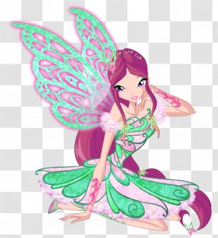 Roxy Tecna Flora Butterflix Fairy - Photography Transparent PNG