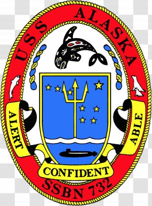 Groton Kings Bay USS Alaska (SSBN-732) United States Navy Ballistic Missile Submarine - Trident Transparent PNG