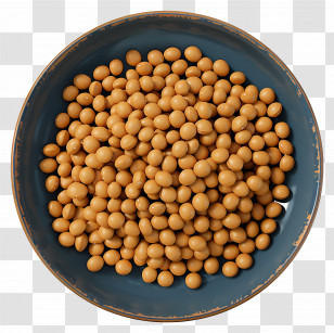 Soy Beans - Bowl Of Soybeans Transparent PNG