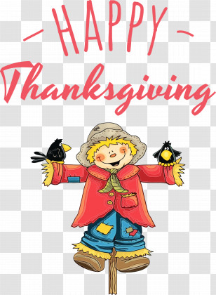 Clip Art For Fall Scarecrow Cartoon Icon Painting Transparent PNG