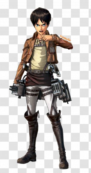 Eren Yeager A.O.T.: Wings Of Freedom Attack On Titan 2 Titan: Junior High - Heart Transparent PNG