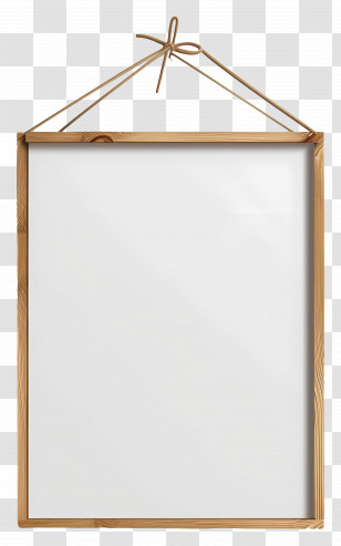 Photo Frame - Wooden Hanging Frame For Wall Decoration Transparent PNG