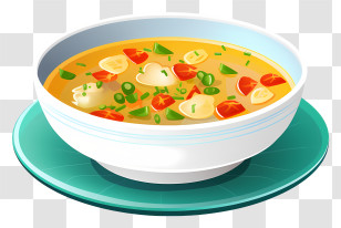 Creamy Tomato Soup - Delicious Vegetable Soup Bowl Transparent PNG