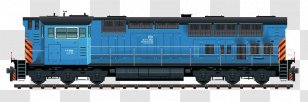 Train Rail Transport Goods Wagon Locomotive - Electric - Creative Transparent PNG