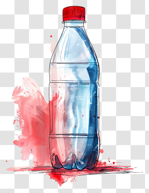 Plastic Bottle - Water Bottle Transparent PNG