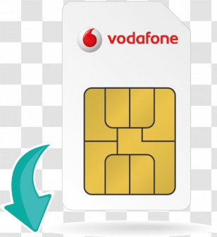 Prepayment For Service Vodafone Germany Subscriber Identity Module Phone Cards LTE - Customer Transparent PNG
