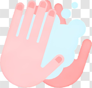 Cartoon - Hands Washing With Soap Transparent PNG