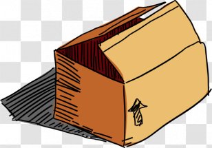 Cardboard Box Clip Art - Packaging And Labeling - Cliparts Transparent PNG