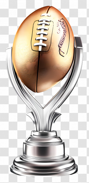 Super Bowl - Football Trophy Illustration Transparent PNG