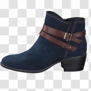 Suede Shoe Boot - Lauren Navy Blue Shoes For Women Transparent PNG