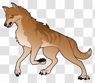 Red Fox Line Art Wildlife Character Clip - Fictional - Rib Cage Transparent PNG