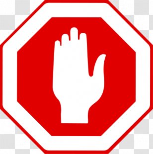 hand stop sign clip art