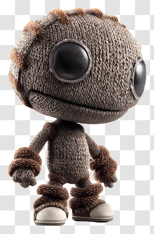 Sackboy - Sackboy Character From Game Transparent PNG