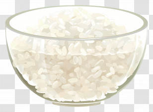 Bowl Of Rice - Bowl Of White Rice Illustration Transparent PNG
