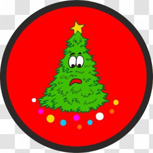 Christmas Tree Ornament Wedding Invitation Spruce Clip Art - Decoration - Blank Badge Transparent PNG