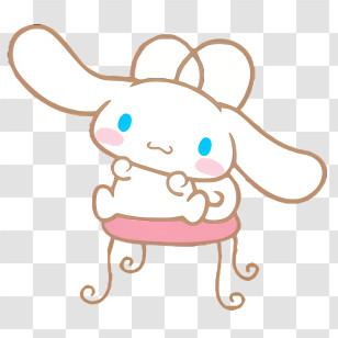 Cinnamoroll - Cute Bunny Cartoon Character Transparent PNG