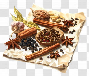 Assorted Spices - Spices And Herbs For Gourmet Cooking Transparent PNG