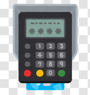 Credit Card Mashine - Digital Card Reader For Payments Transparent PNG