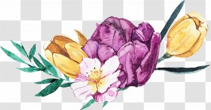 Floral Design Unicorn Flower Illustration - Wildflower Transparent PNG
