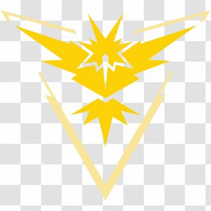 Decal Sticker Video Games Logo Zapdos Pokemon Go Team Instinct Yellow Shirt Transparent Png - pokemon go team instinct shirt transparent roblox