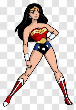 Wonder Woman - Superhero Woman In Costume Transparent PNG