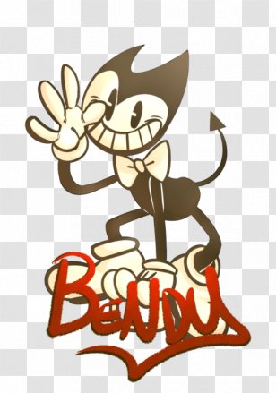 Bendy And The Ink Machine Projectionist Cartoon Fan Art Dance Transparent Png - bendy team roblox