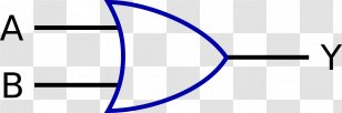 Inverter Logic Gate NAND NOR - Symbol Transparent PNG