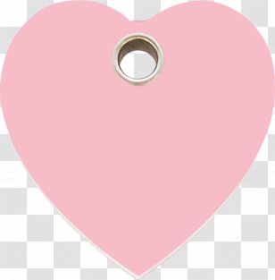Pet Tag Plastic Pink M Lilac Transparent PNG