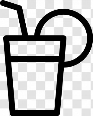 Apple Juice Orange Cocktail - Symbol - Fresh Vector Transparent PNG