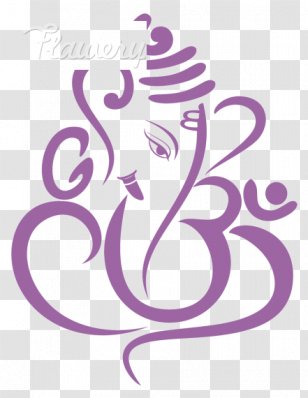 Ganesha Ganesh Chaturthi Hinduism Om - Symmetry Transparent PNG