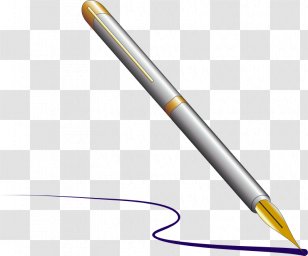 Fountain Pen Ballpoint Clip Art - Pictures Of People Writing Transparent PNG