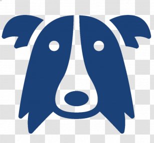 Border Collie Rough Basset Hound German Shepherd Belgian - Black And White - Police Dog Transparent PNG