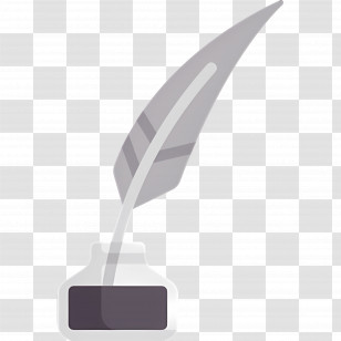 Feather Ink - Quill And Ink For Writing Transparent PNG