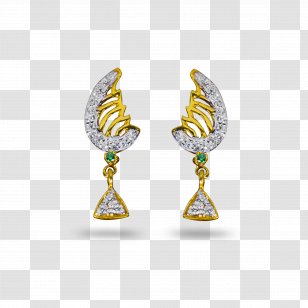 Earring Jewellery Silver Necklace - Diamond - Peacock Feather Earrings Transparent PNG