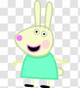 Rebecca Rabbit Standee George's Friend Richard - Peppa Pig - Mammal ...