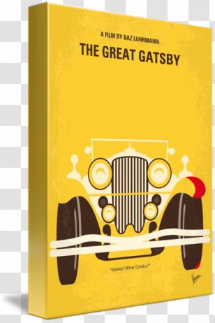 Canvas Print Film Poster Art - Cinema - Great Gatsby Transparent PNG