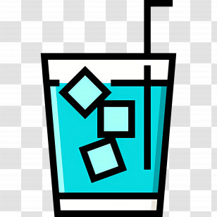 Water Glass - Refreshing Iced Drink Transparent PNG