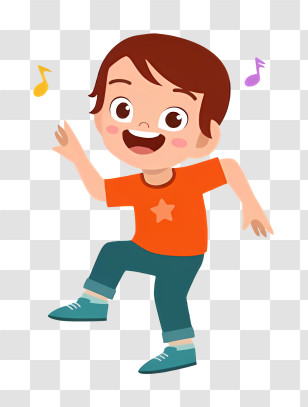 Dancer - Happy Dancing Child Transparent PNG