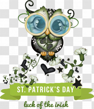 Owls Birds Drawing Logo Text Transparent PNG